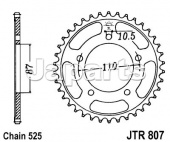 JT Rear Sprocket 807.44