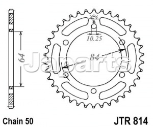 JT Rear Sprocket 814.33