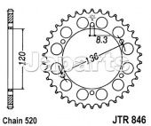 JT Rear Sprocket 846.39