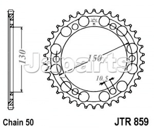 JT Rear Sprocket 859.41