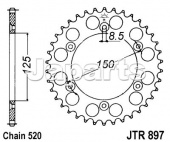 JT Rear Sprocket 897.38